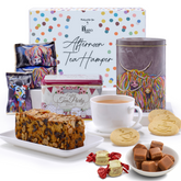 Afternoon Tea & Scottish Treats Gift Box Ross & Claire McCoo